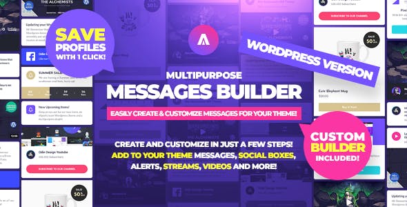 Asgard - Multipurpose Messages and Social Builder Plugin