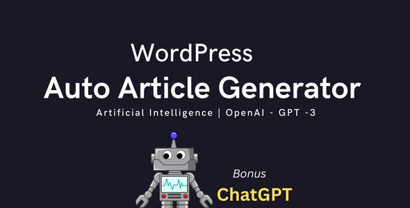 OpenAI Article Writer & ChatGPT