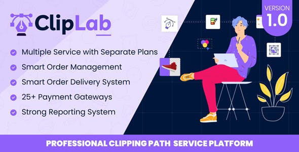 ClipLab - Professional Clipping Path Service Platform
