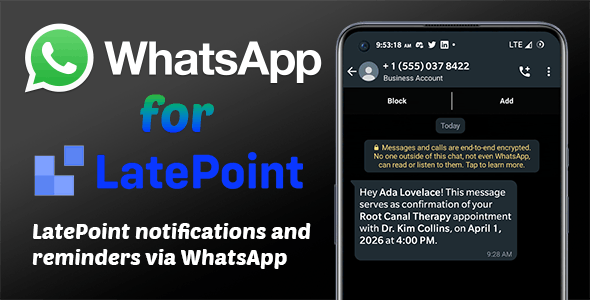 WhatsApp for LatePoint